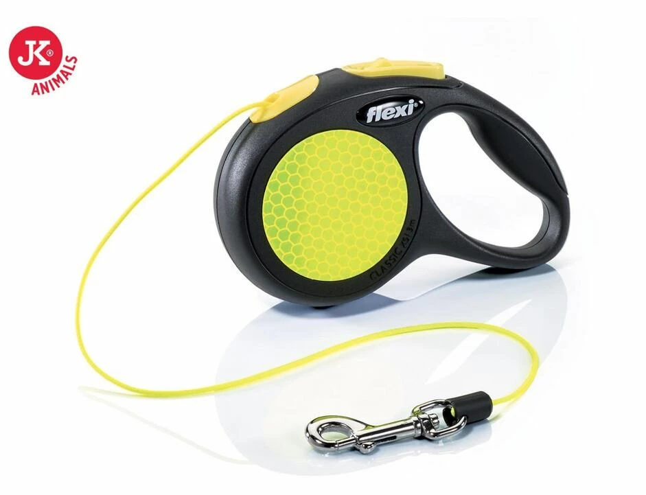 Leine FLEXI Neon Kabel XS 3m / 8kg 1 Leine FLEXI Neon Kabel XS 3m / 8kg