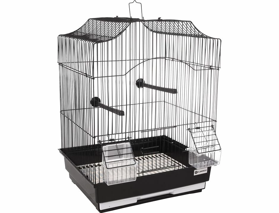 Flamingo Vogel Käfig Lampung 2 Schwarz 1 Flamingo Vogel Käfig Lampung 2 Schwarz
