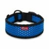 Tamer Softy Halsband - Breite 3,8 Cm - 35-41 Cm - Schwarz Und Blau