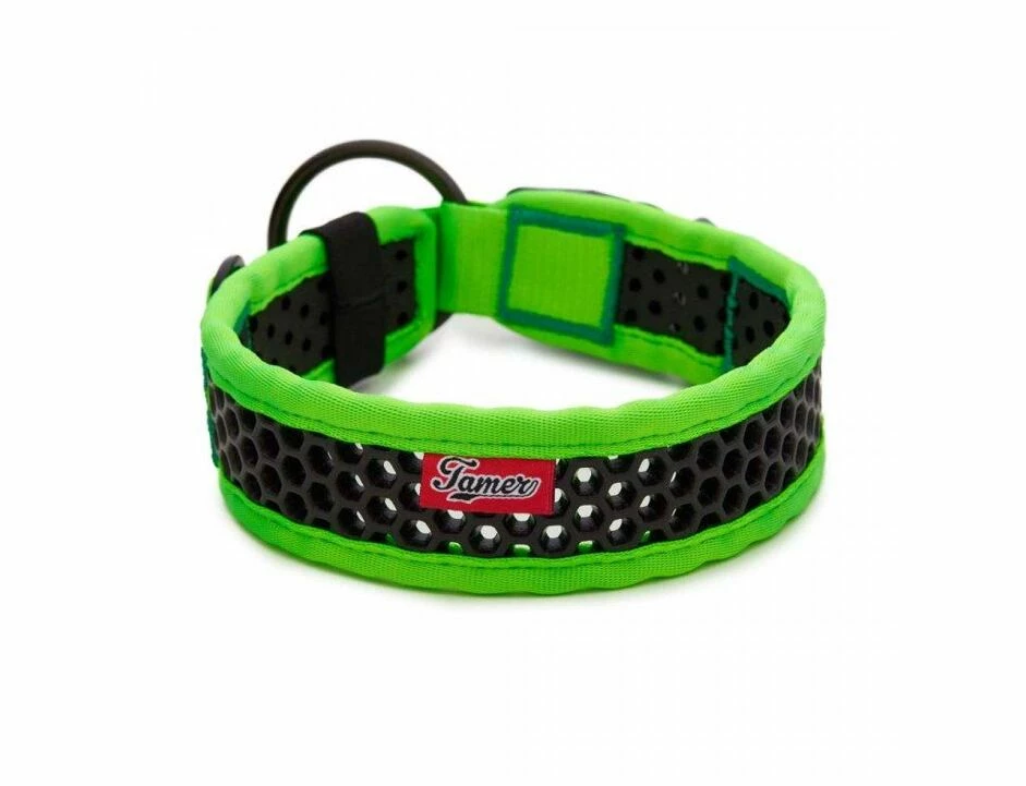 Tamer Softy Halsband - Breite 6,3 Cm - 45-51 Cm - Grün Und Schwarz 1 Tamer Softy Halsband - Breite 6,3 Cm - 45-51 Cm - Grün Und Schwarz