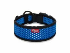 Tamer Softy Halsband - Breite 6,3 Cm - 50-56 Cm - Schwarz Und Blau