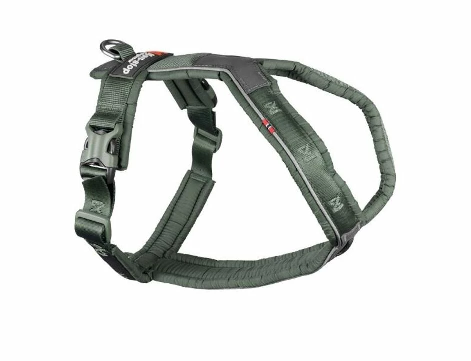Non-stop Dogwear Hundegeschirr Line 5.0 Grün 1 Non-stop Dogwear Hundegeschirr Line 5.0 Grün