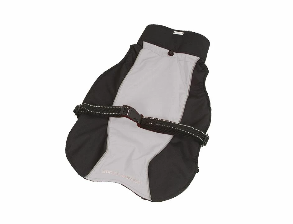 Pláštěnka Doggy Comfort BIG - šedá 55 (M) 1 Pláštěnka Doggy Comfort BIG - šedá 55 (M)