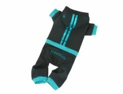 Teplákovka Freestyle - černá/tyrkysová S