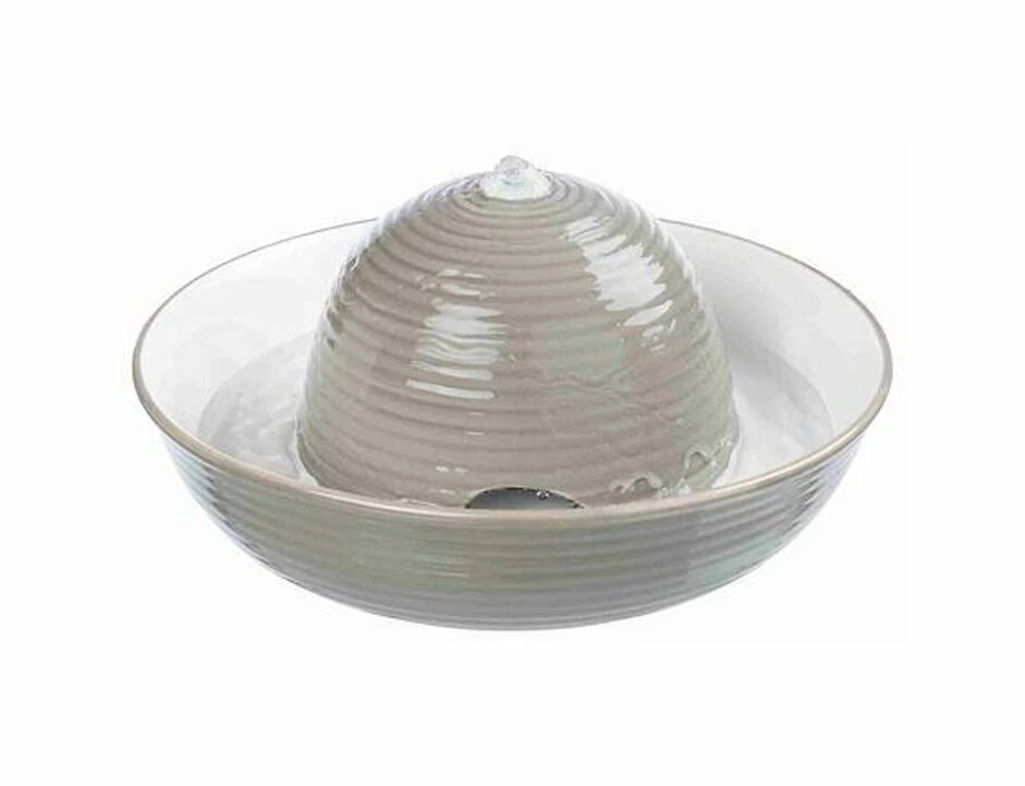 Trixie Trinkbrunnen Keramik Vital Flow 1,5l 1 Trixie Trinkbrunnen Keramik Vital Flow 1,5l