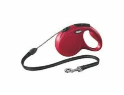 Hundeleine Flexi New Classic Cord M 5m/20kg ROT