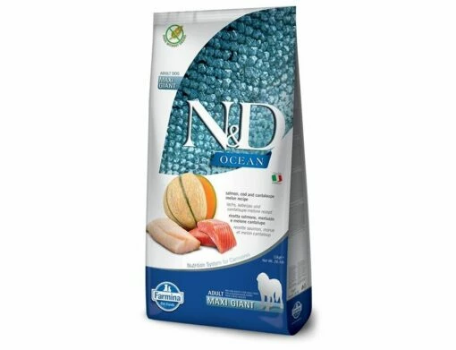 N&D OCEAN DOG Adult Giant Lachs & Kabeljau& Cantaloupe Melone 12kg -Angebote ZooshopXXL Store 37297 3