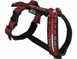 Harness Gefüttert Monochrom ROYAL Rot