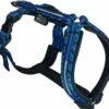 Harness Gefüttert Monochrom ROYAL Blau