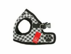 Hundegeschirr Puppia Lattice Harness B - Schwarz