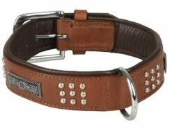 Flamingo Leder Halsband Sedona Braun