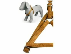 Papillon Geschirr 25 Mm X 60 - 100 Cm, Mac Leather - Braun