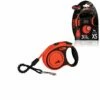 Flexi Xtreme XS Gürtel 3m/15kg, Orange