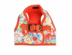 Hundegeschirr Puppia Spring Garden Harness B Orange