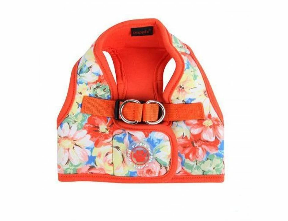 Hundegeschirr Puppia Spring Garden Harness B Orange 1 Hundegeschirr Puppia Spring Garden Harness B Orange