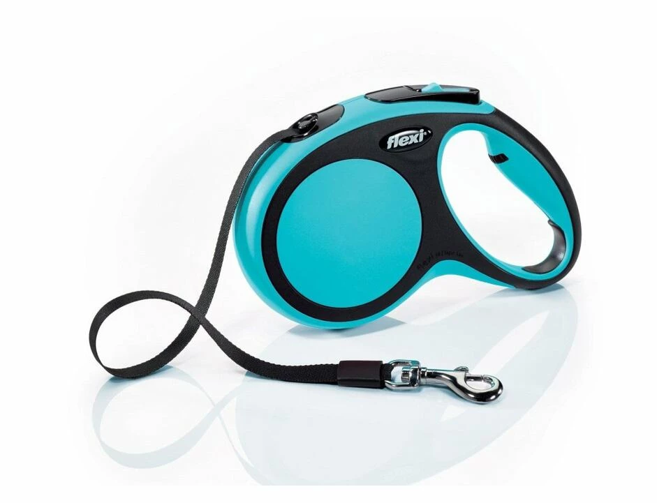 Hundeleine FLEXI NEW COMFORT TAPE M 5m/25kg Blau 1 Hundeleine FLEXI NEW COMFORT TAPE M 5m/25kg Blau