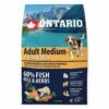 ONTARIO Adult Medium 7 Fish & Rice 2,25kg