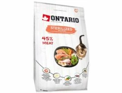 Ontario Katze Sterilised Lachs 2 Kg
