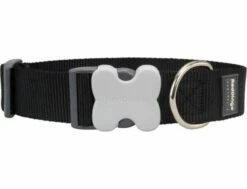 Red Dingo Black Giant Short Hundehalsband 37 - 55 Cm