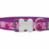 Red Dingo Breezy Love Purple Giant Long Hundehalsband 50 - 80 Cm