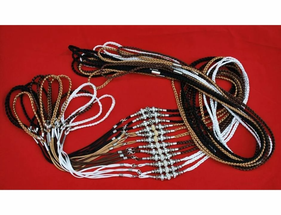 Showleine Gestrickt 1 Showleine Gestrickt