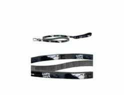 Papillon Nylon Leine 20 Mm X 120 Cm, X-TRM Rock-N-Roll Grau