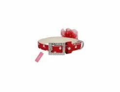 Hundehalsband Pinkaholic Priscilla Rot