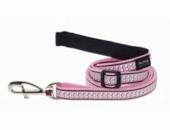 Red Dingo Reflective Pink Hundeleine 100-180 Cm Medium