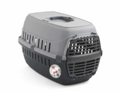 Pet Nova Transportbox Grau
