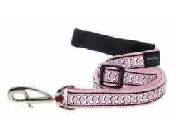 Red Dingo Reflective Pink Hundeleine 25 Mm X 1,8 M Large