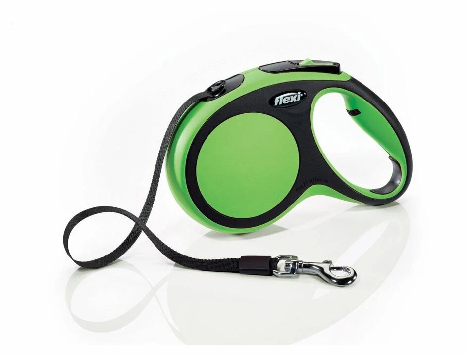 Hundeleine FLEXI NEW COMFORT TAPE M 5m/25kg Grün 1 Hundeleine FLEXI NEW COMFORT TAPE M 5m/25kg Grün